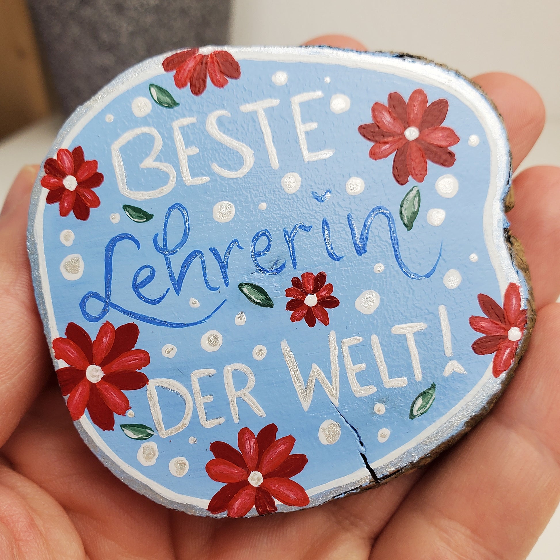 Individuelle Anfertigung - Glücksbringer 'Beste/r ... der Welt'