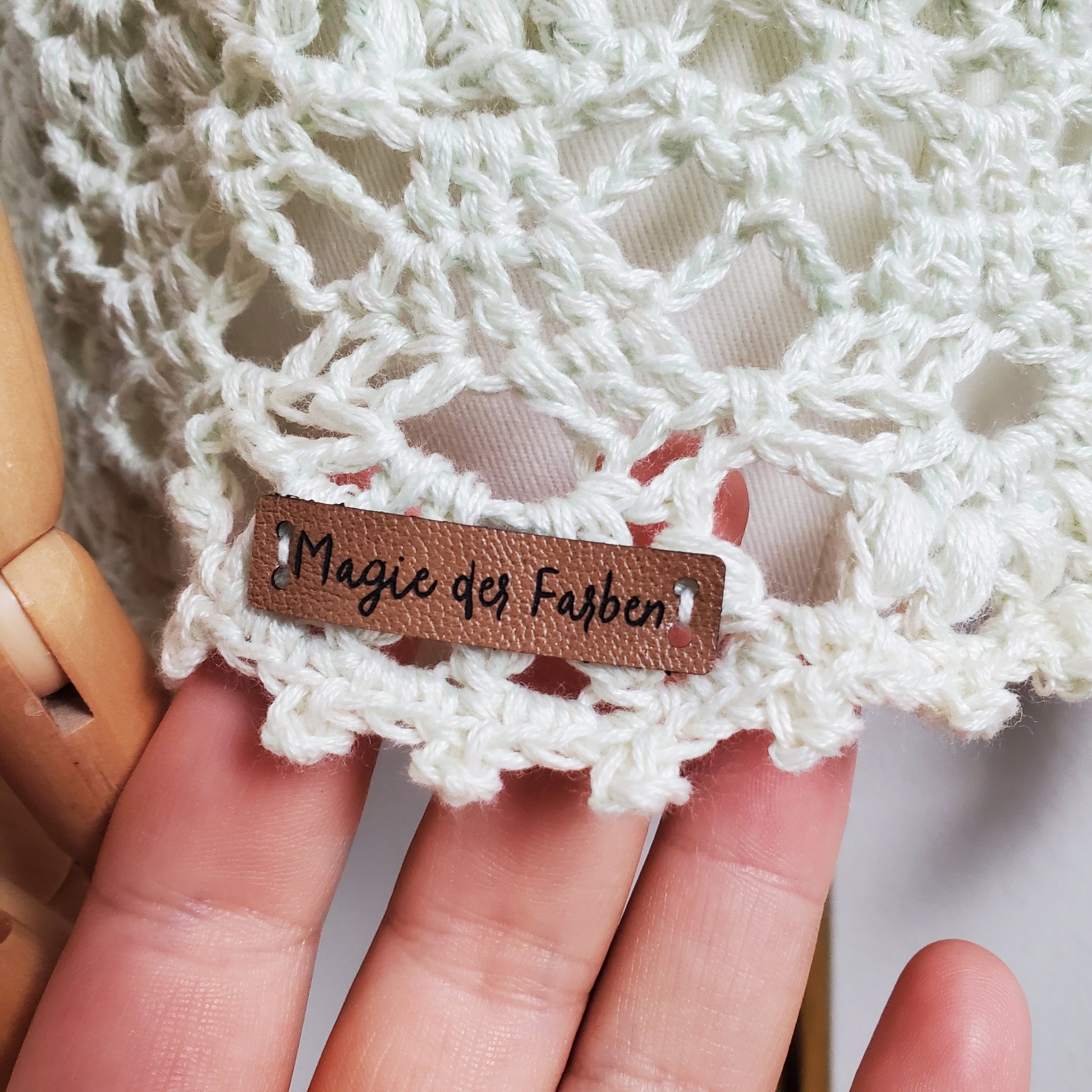 Individuelle Anfertigung - Gehäkelte Tunika 'Boho Blüte'