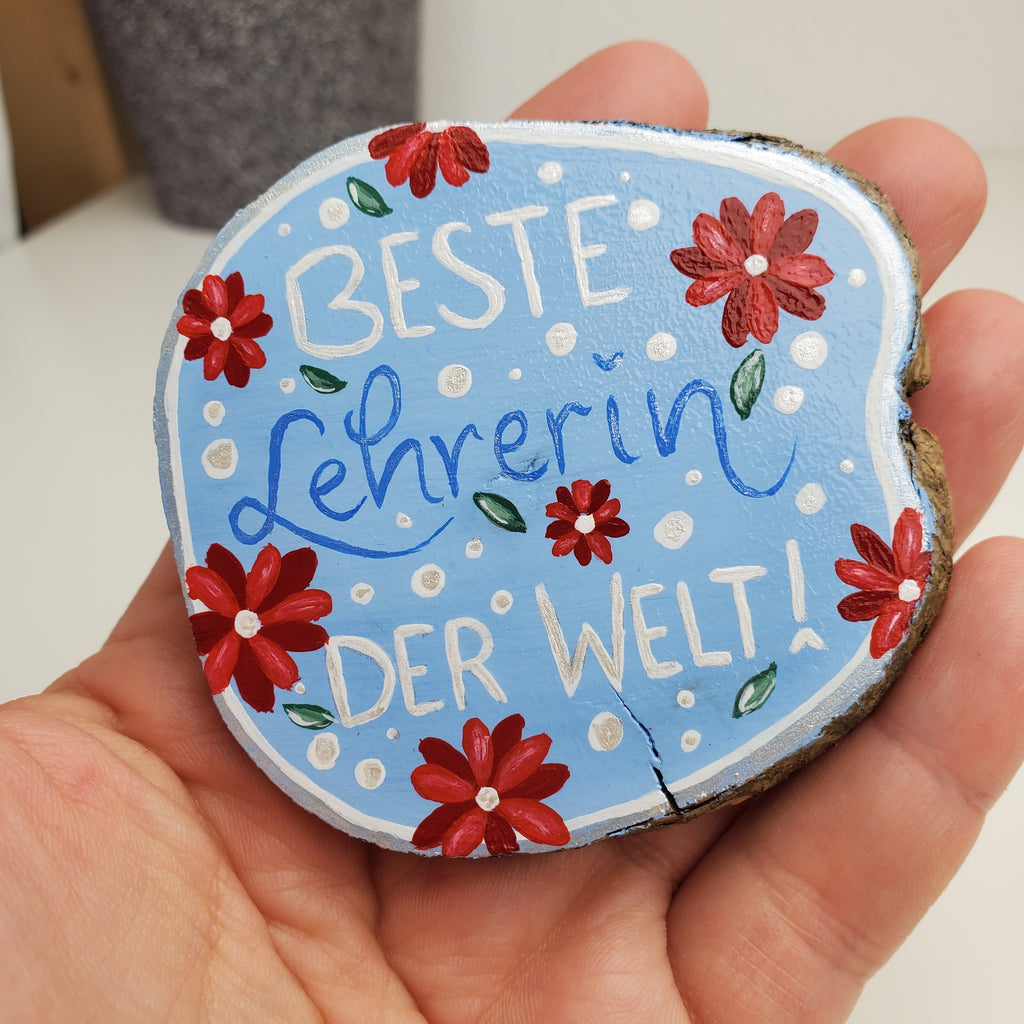 Individuelle Anfertigung - Glücksbringer 'Beste/r ... der Welt'