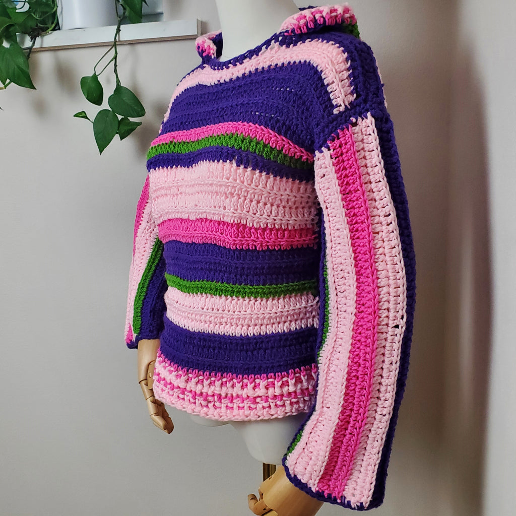 Gehäkelter Pullover