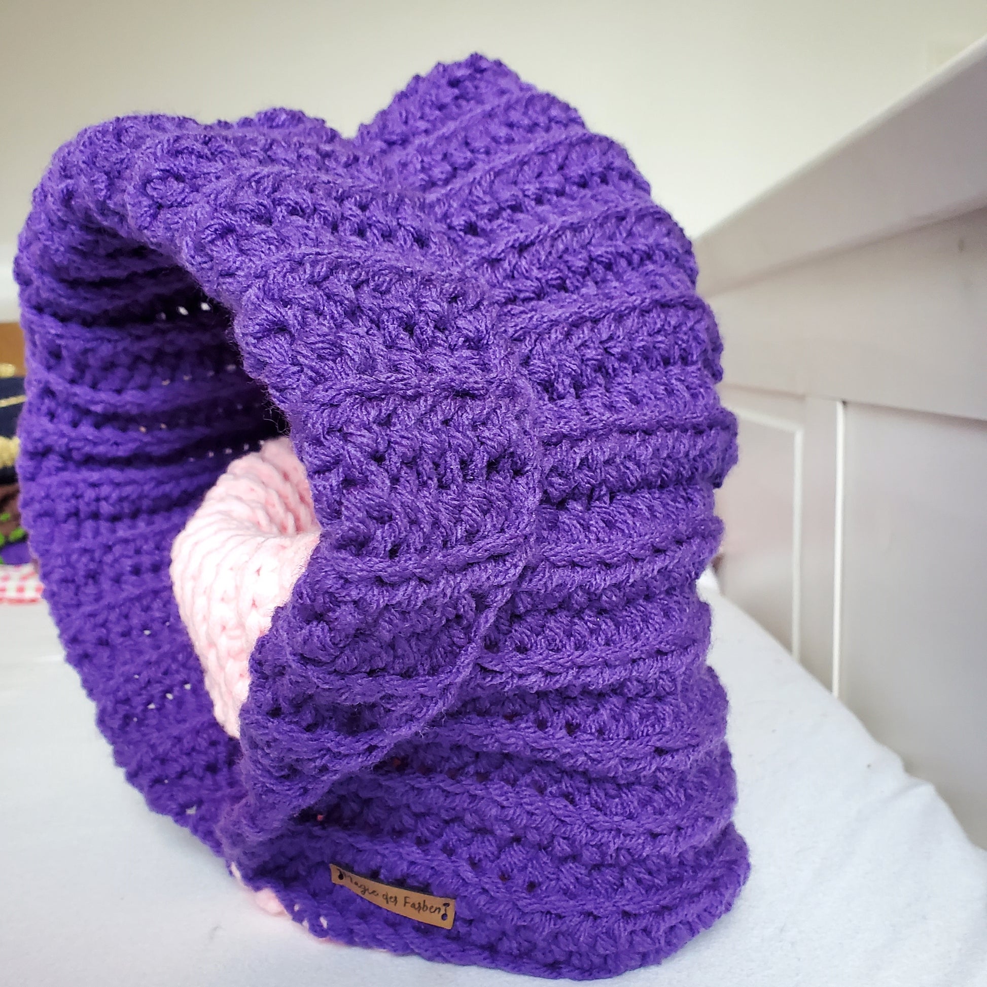Individuelle Anfertigung - Hoodie 'Schneekristall'