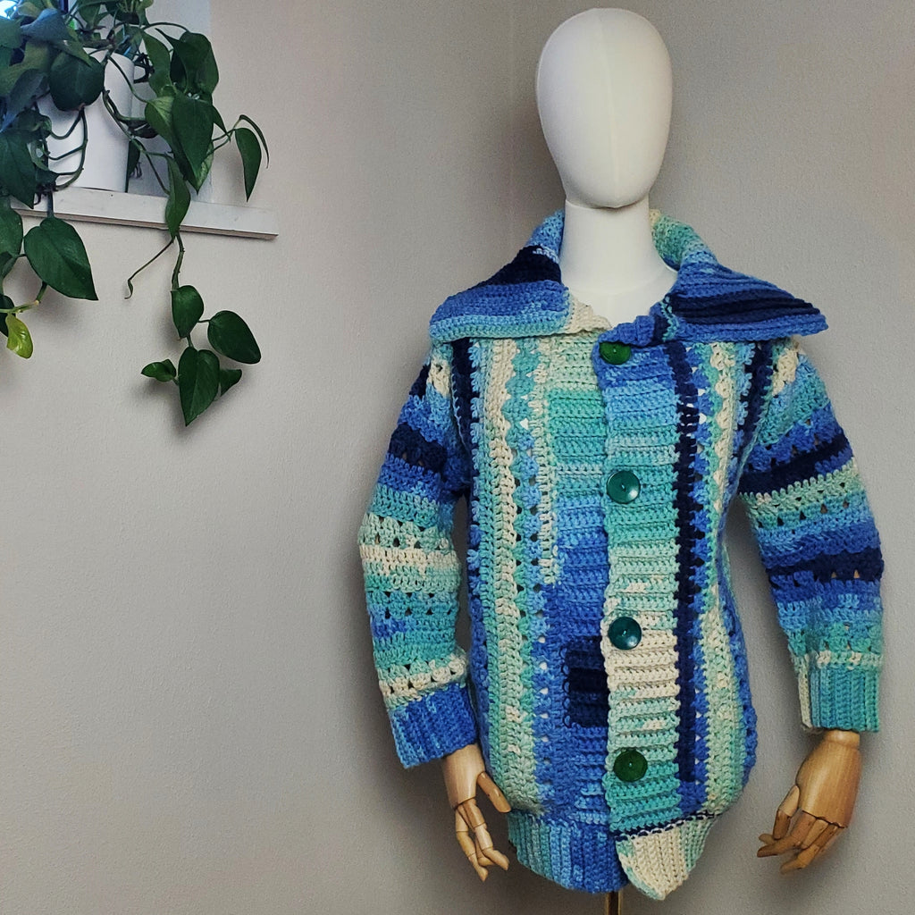 Gehäkelter Cardigan 'Traumfänger'