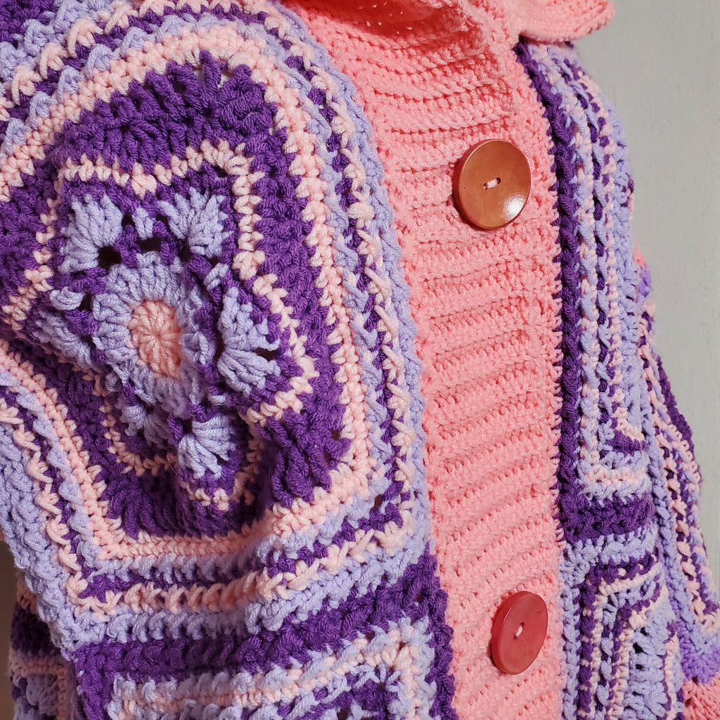 Gehäkelter Cardigan