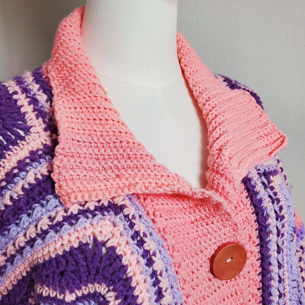Gehäkelter Cardigan