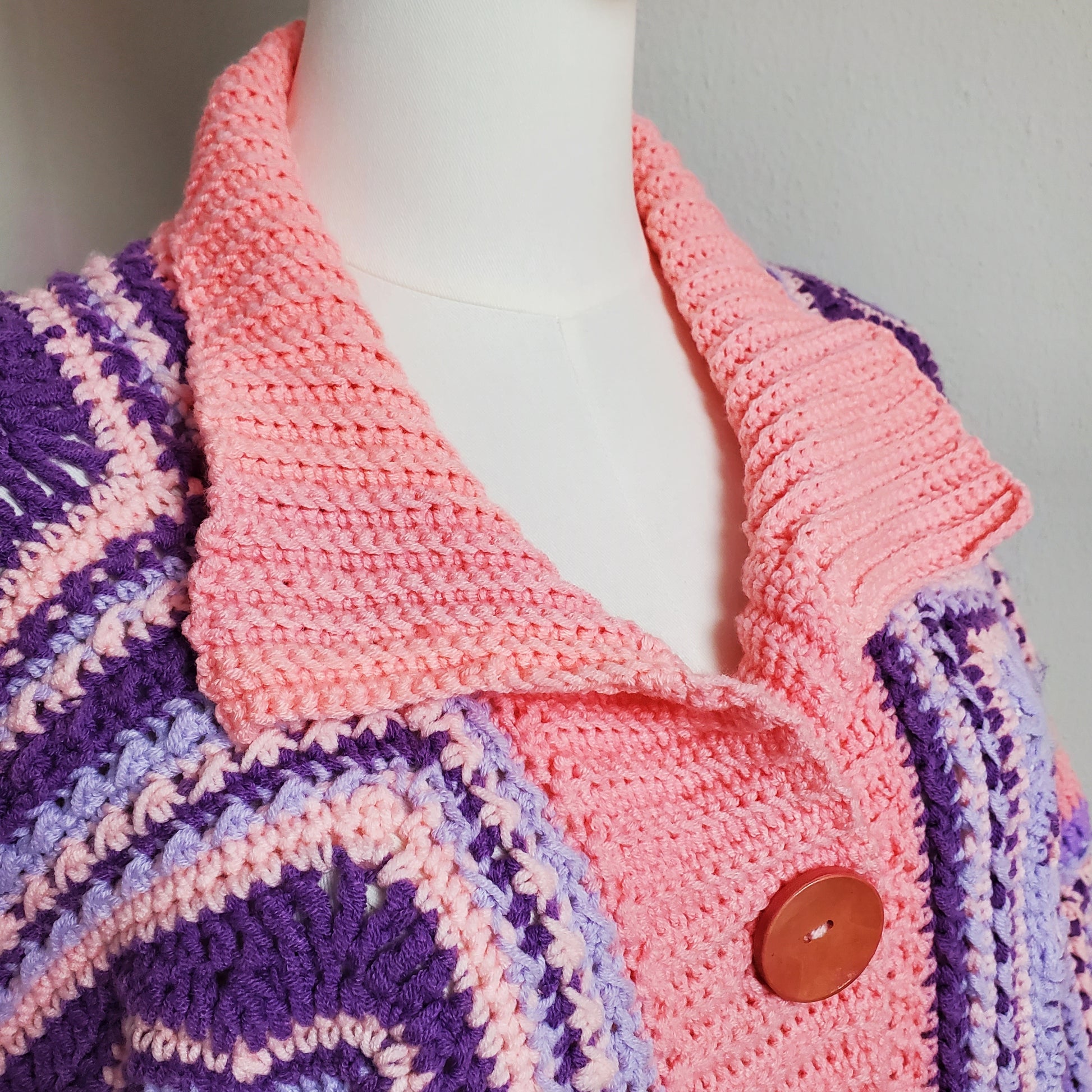 Gehäkelter Cardigan