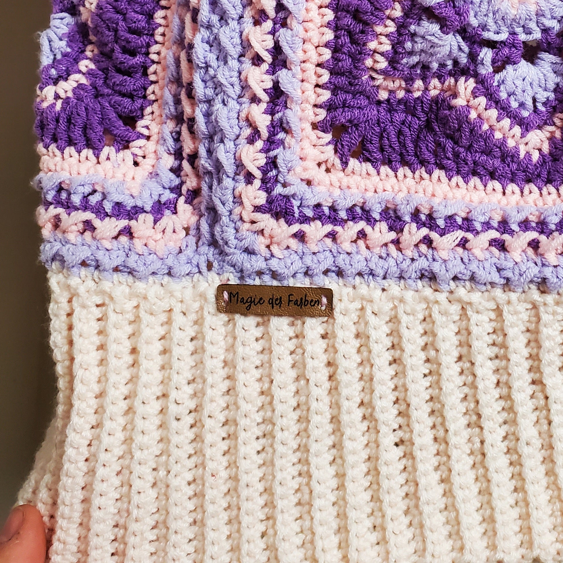 Gehäkelter Cardigan