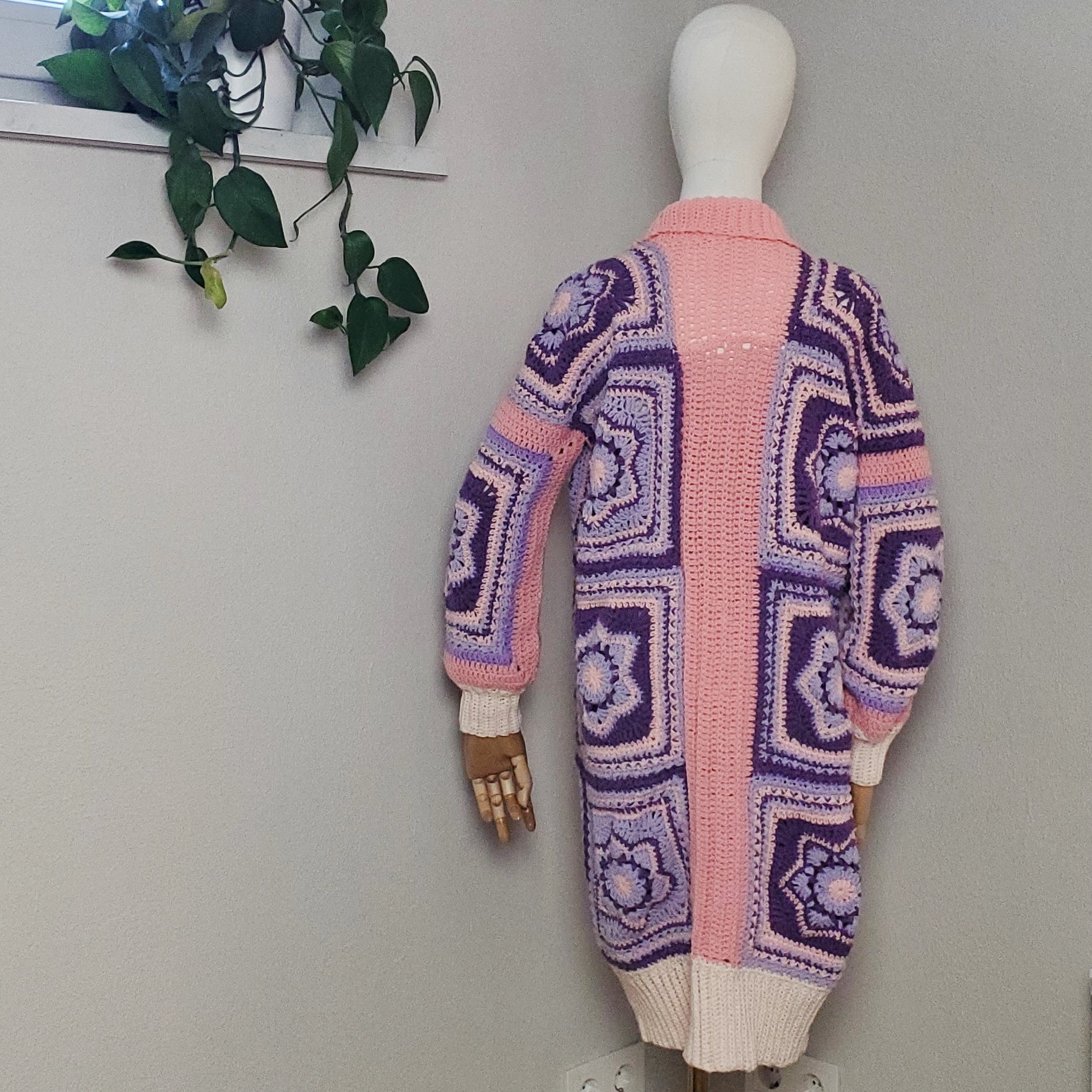 Gehäkelter Cardigan