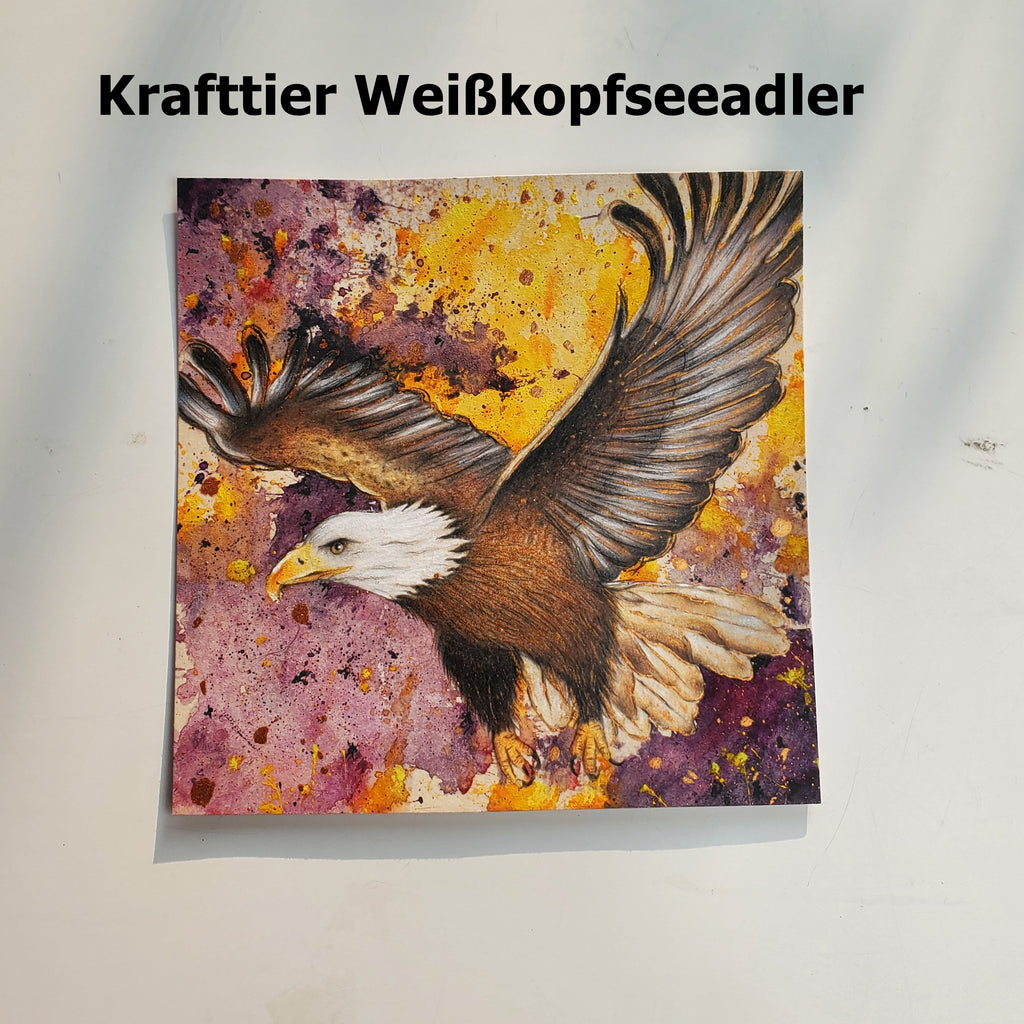 Individuelle Anfertigung - Gemaltes Krafttierbild