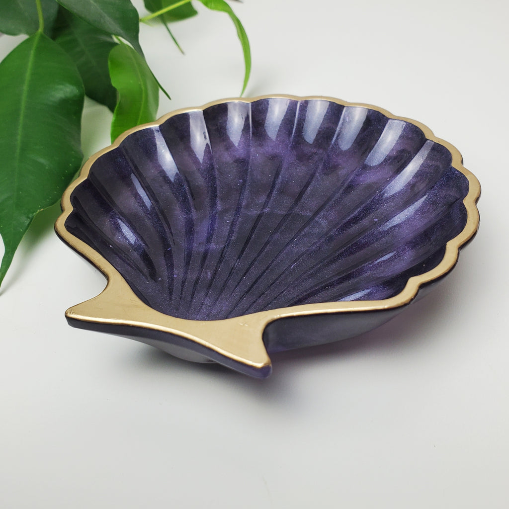Muschelschale aus Epoxidharz