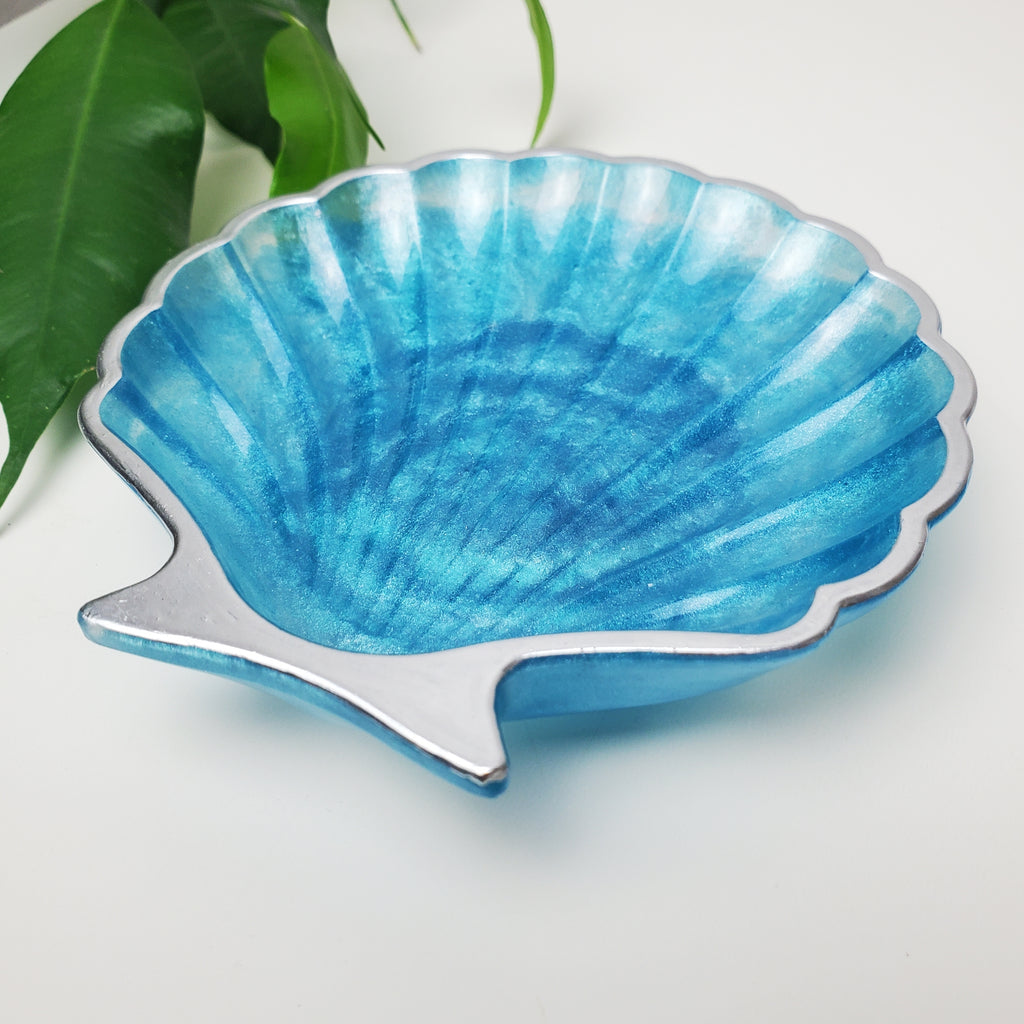 Muschelschale aus Epoxidharz