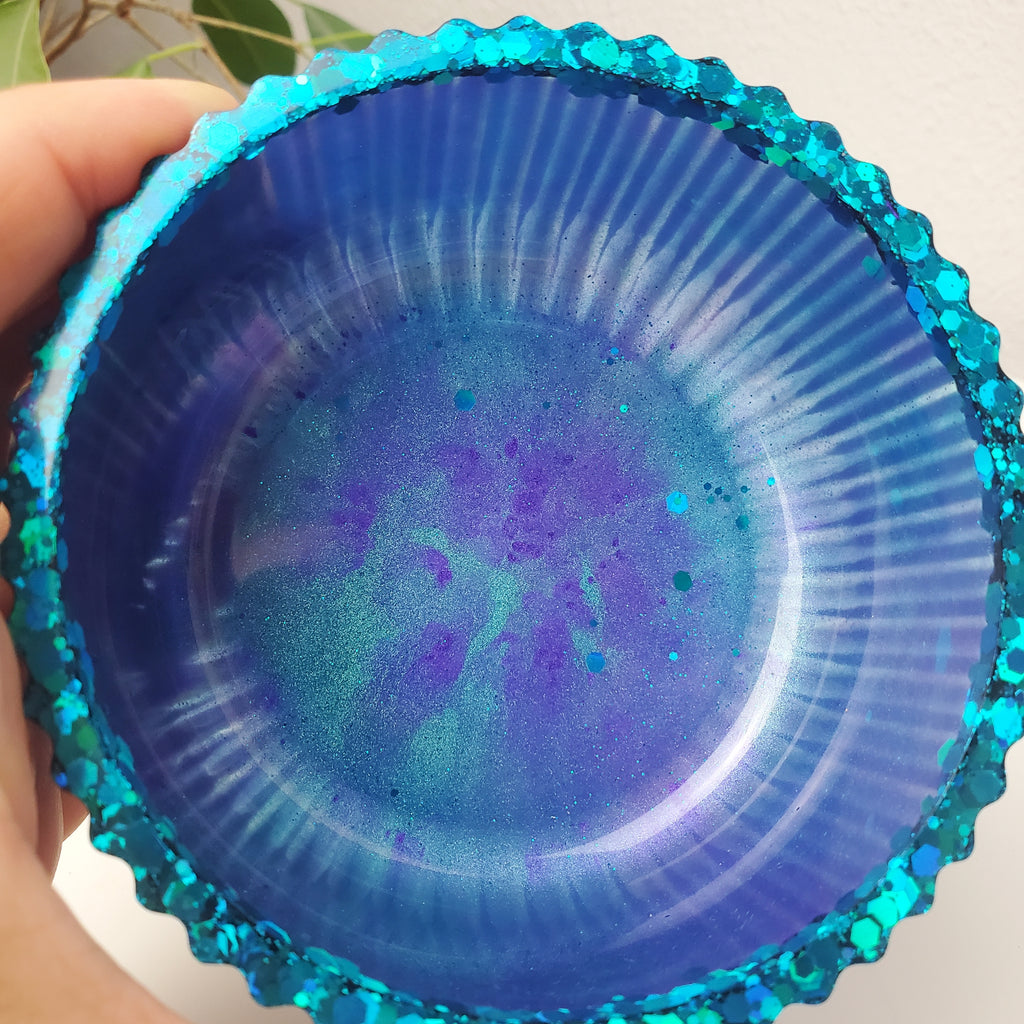 Dekoschale aus Epoxidharz