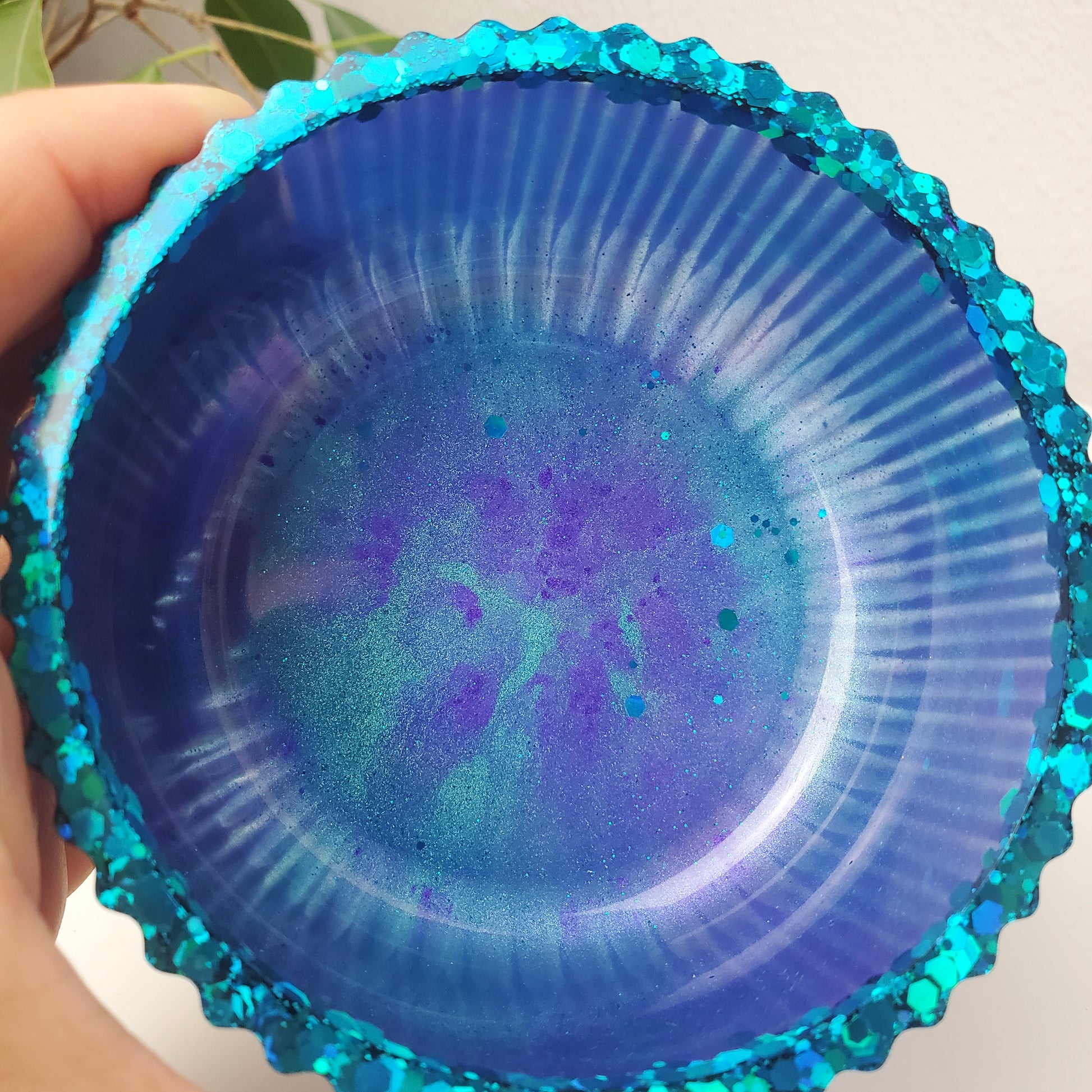 Dekoschale aus Epoxidharz