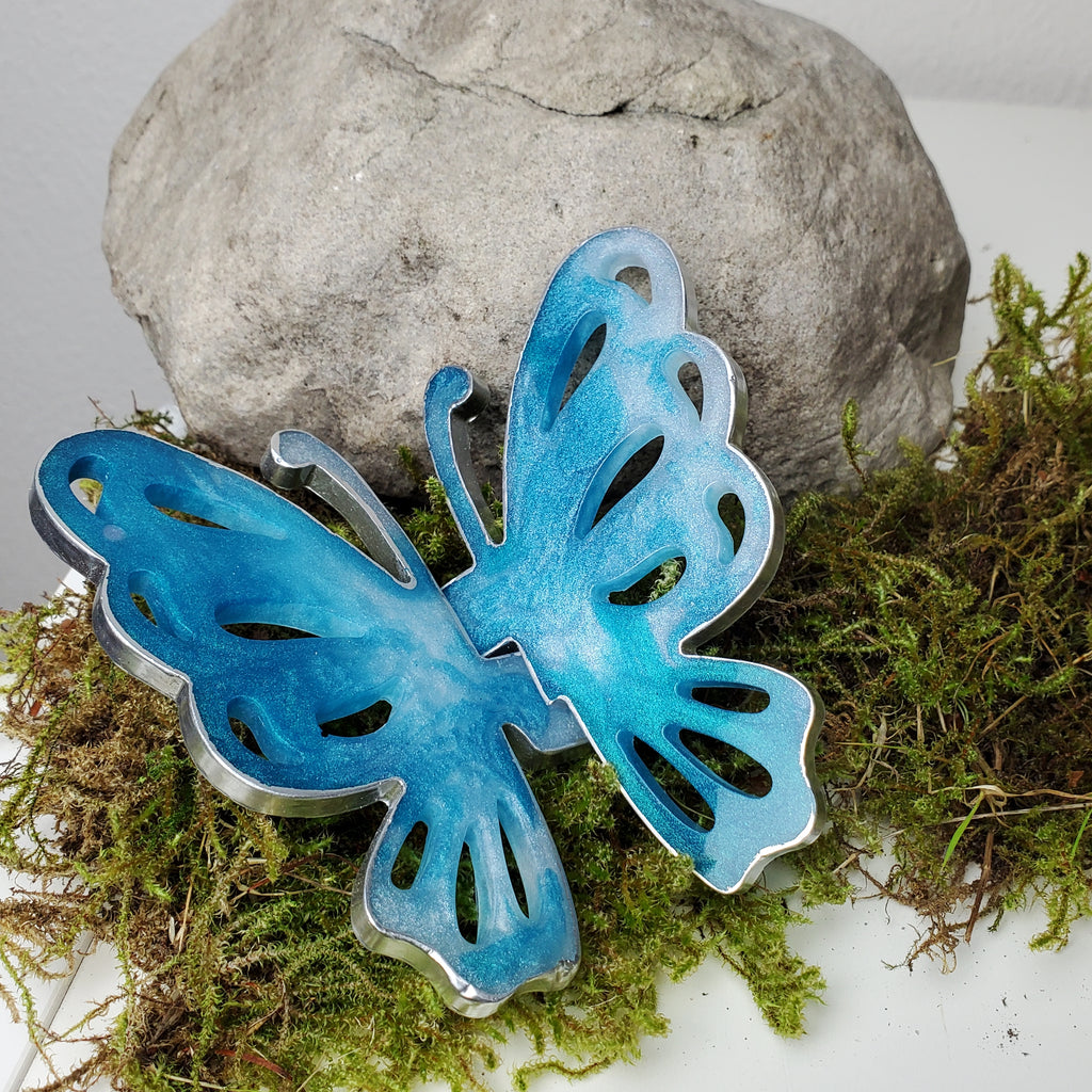 Dekoschmetterling aus Epoxidharz