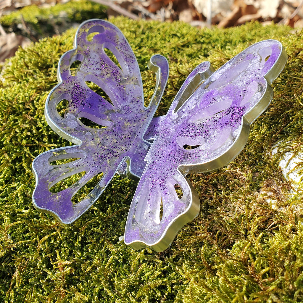 Dekoschmetterling aus Epoxidharz