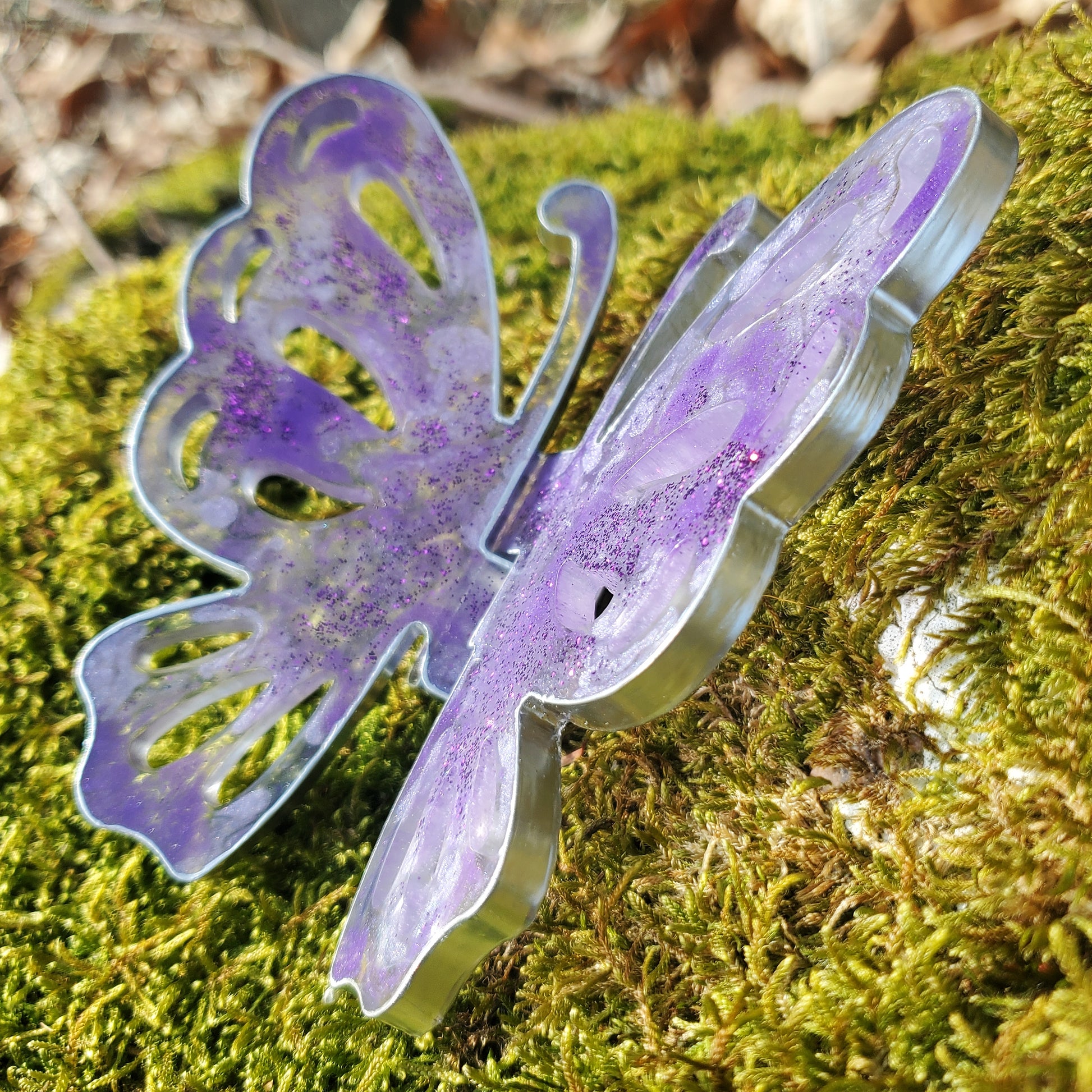 Dekoschmetterling aus Epoxidharz
