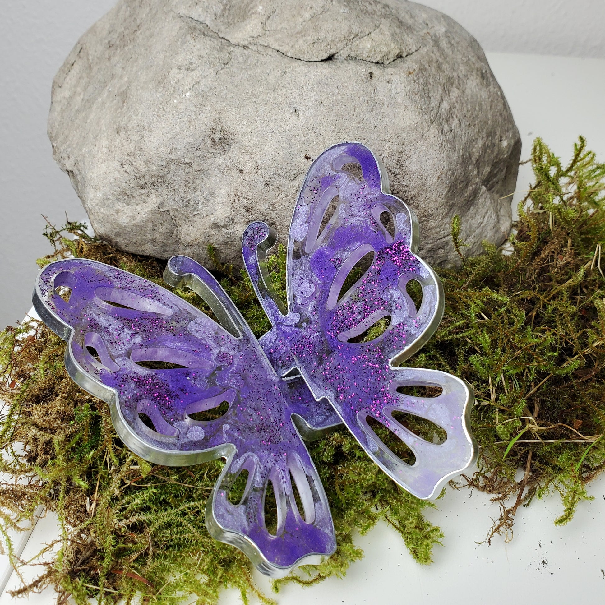 Dekoschmetterling aus Epoxidharz