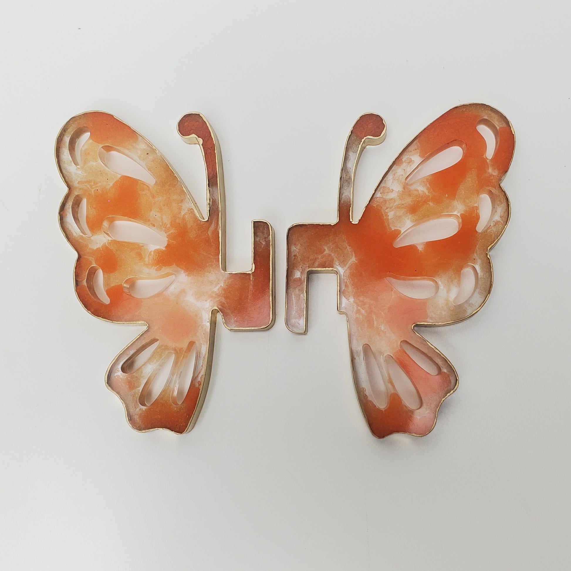 Dekoschmetterling aus Epoxidharz