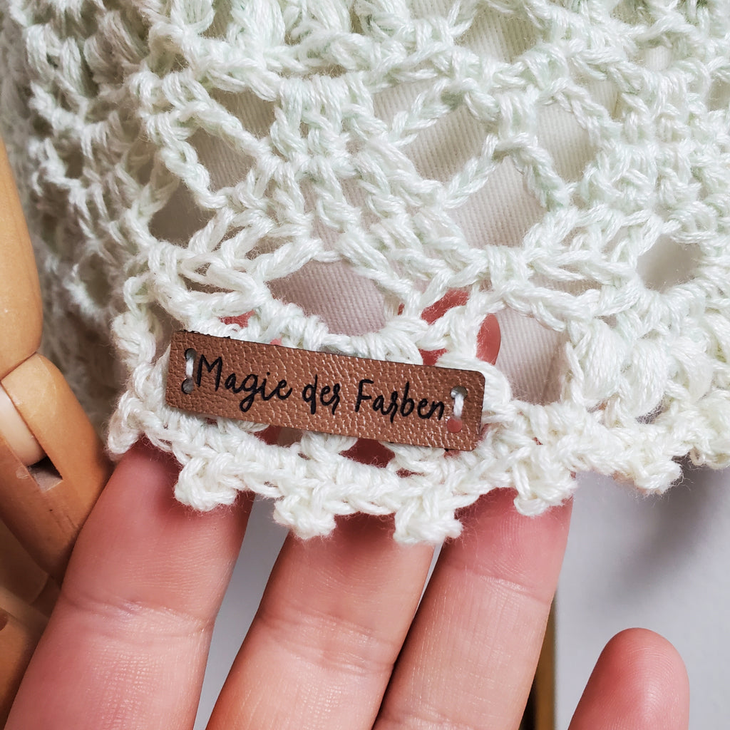 Individuelle Anfertigung - Gehäkelte Tunika 'Boho Blüte'