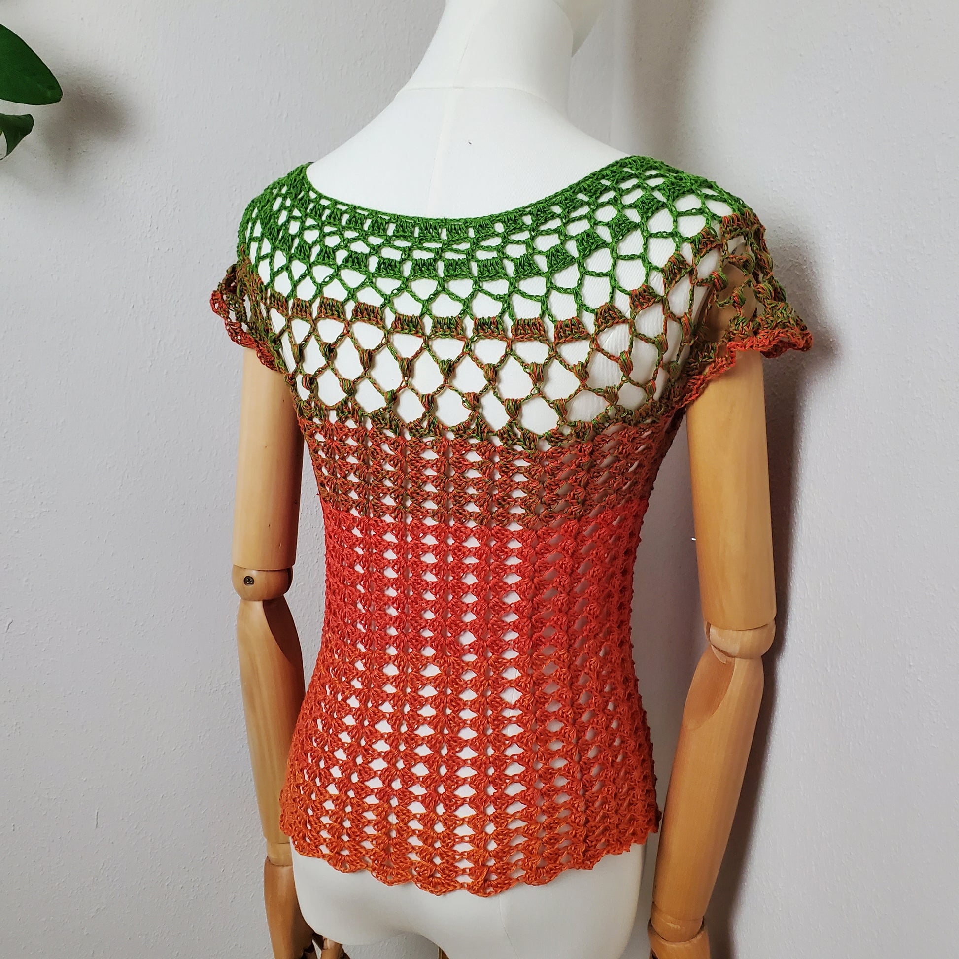Individuelle Anfertigung - Gehäkeltes Shirt 'Sommerliebe'