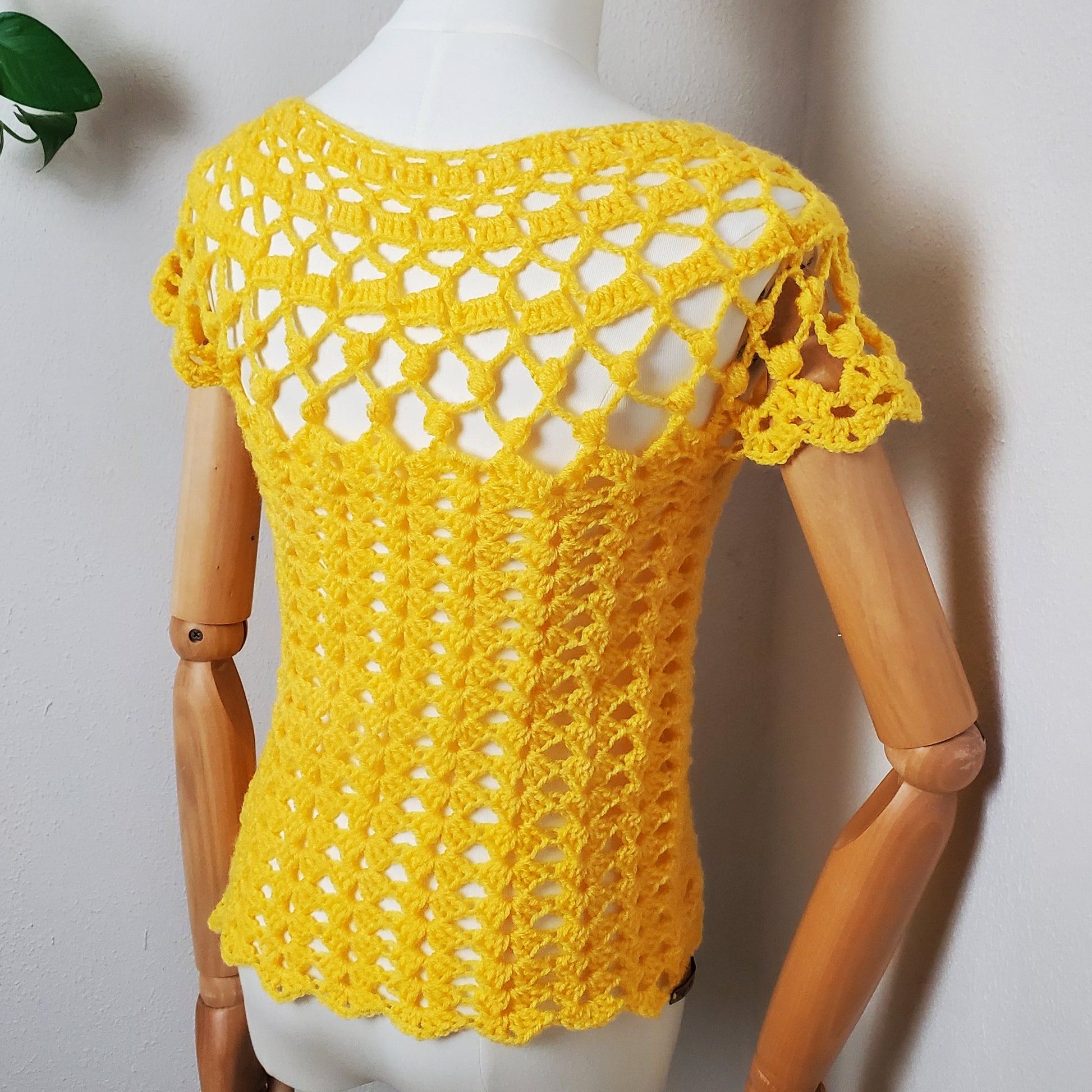 Gehäkeltes Shirt 'Sommerliebe'
