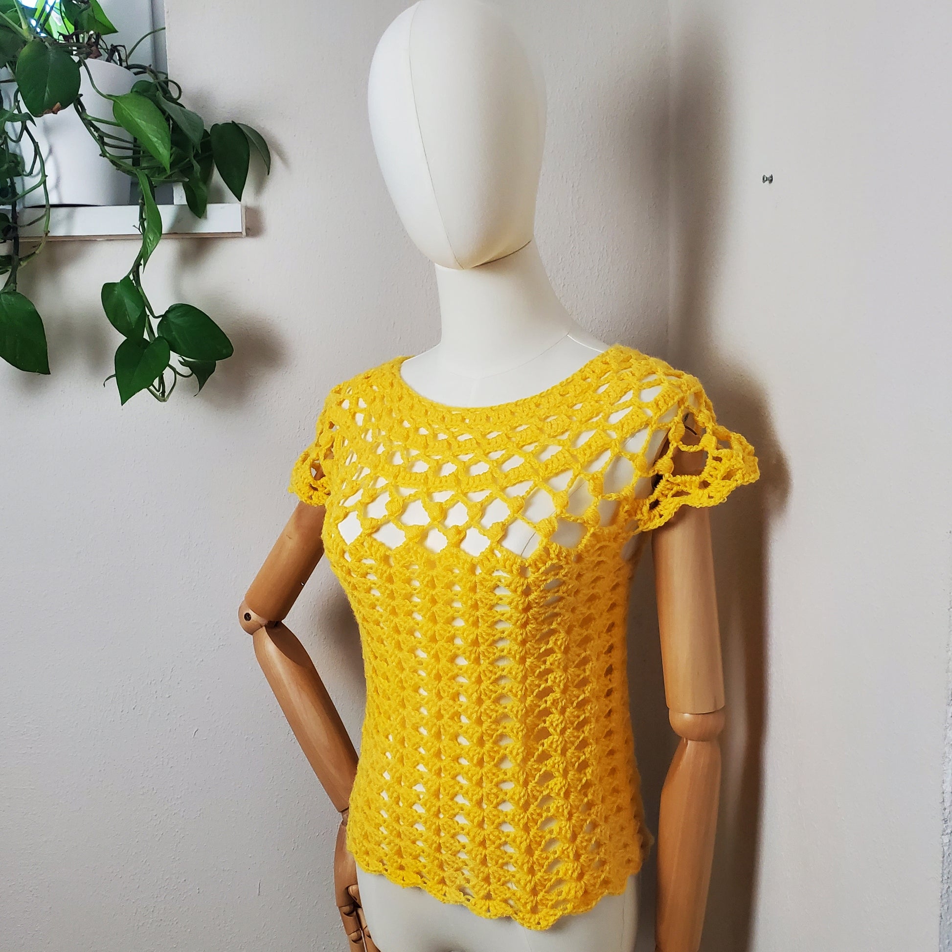 Gehäkeltes Shirt 'Sommerliebe'
