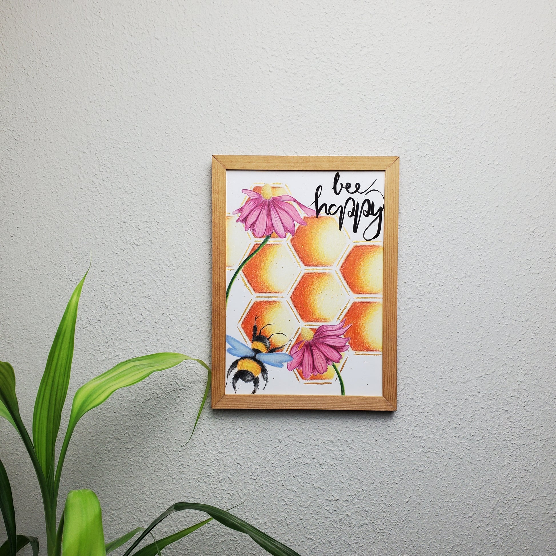 Bee Happy Glücksbild