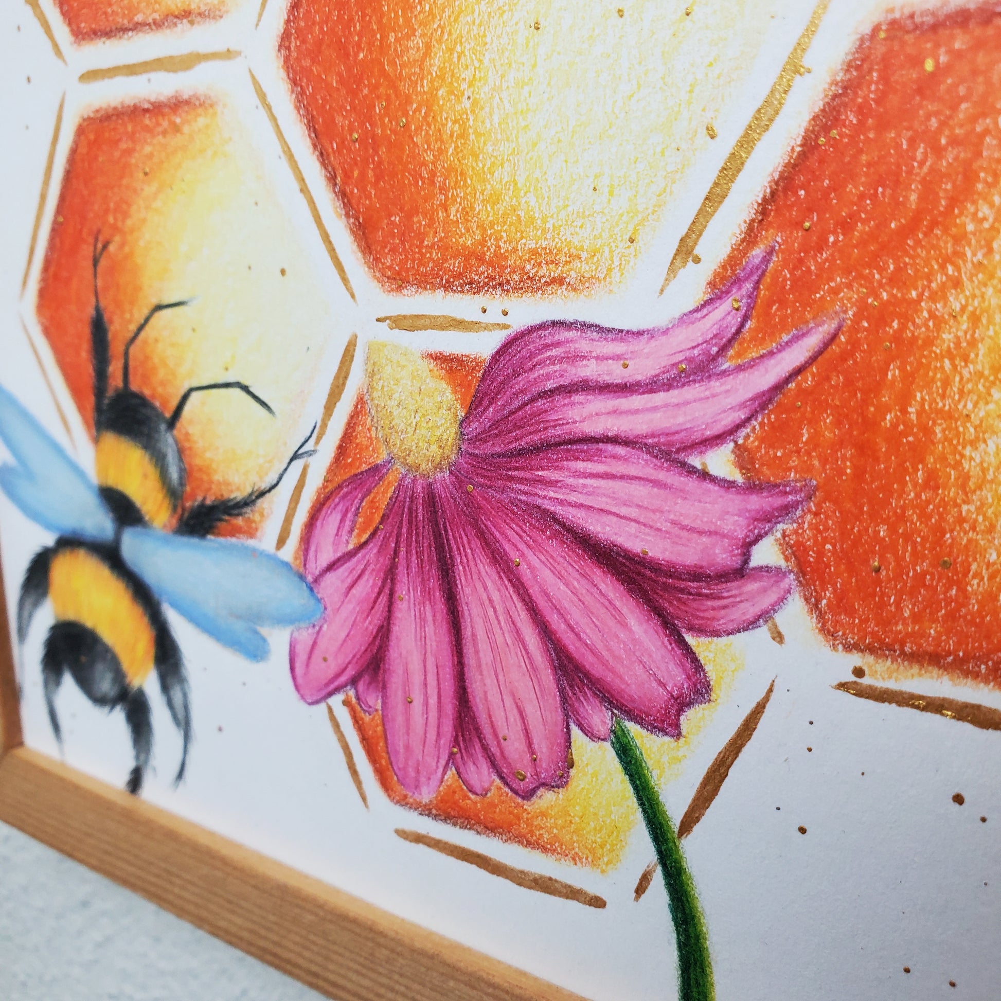 Bee Happy Glücksbild