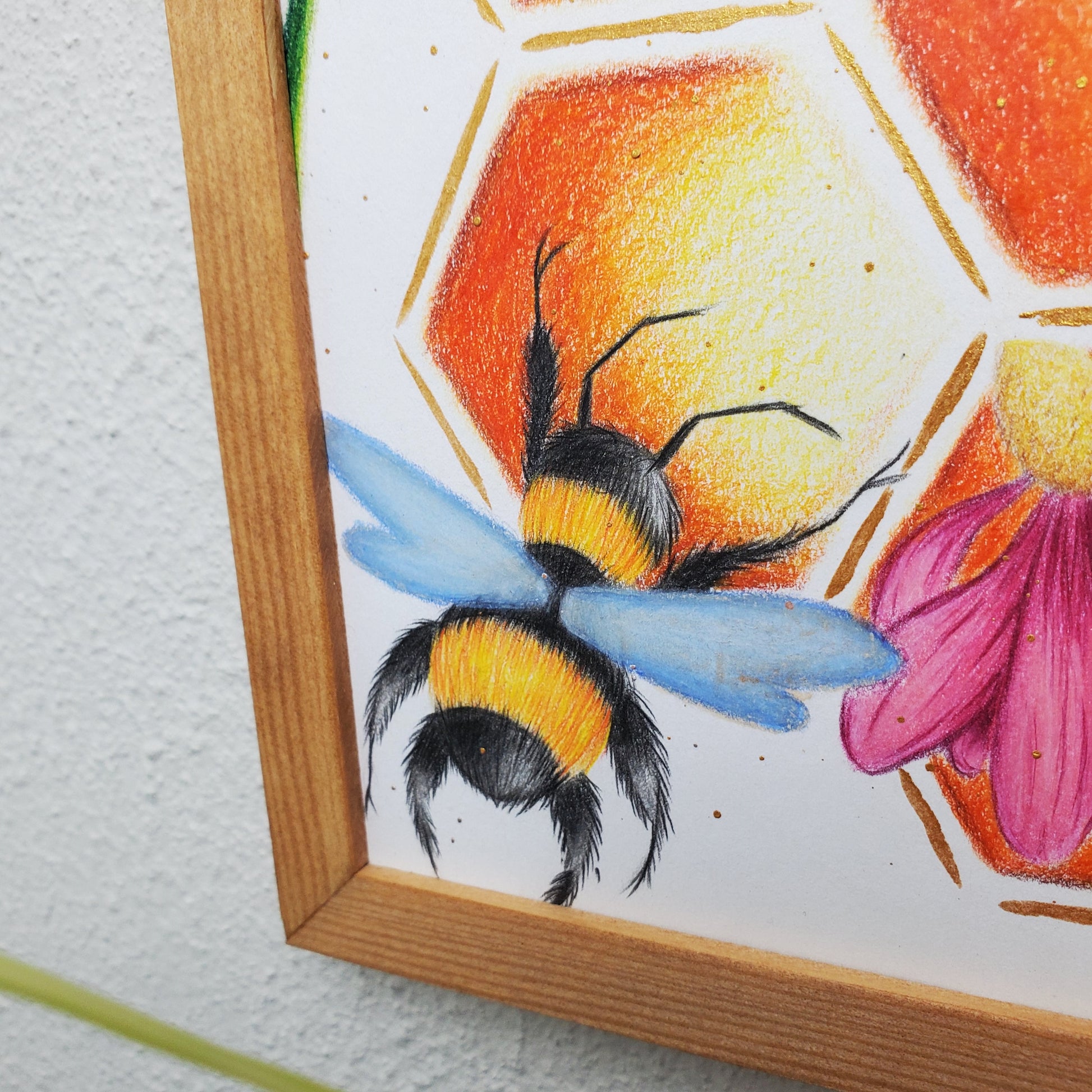 Bee Happy Glücksbild
