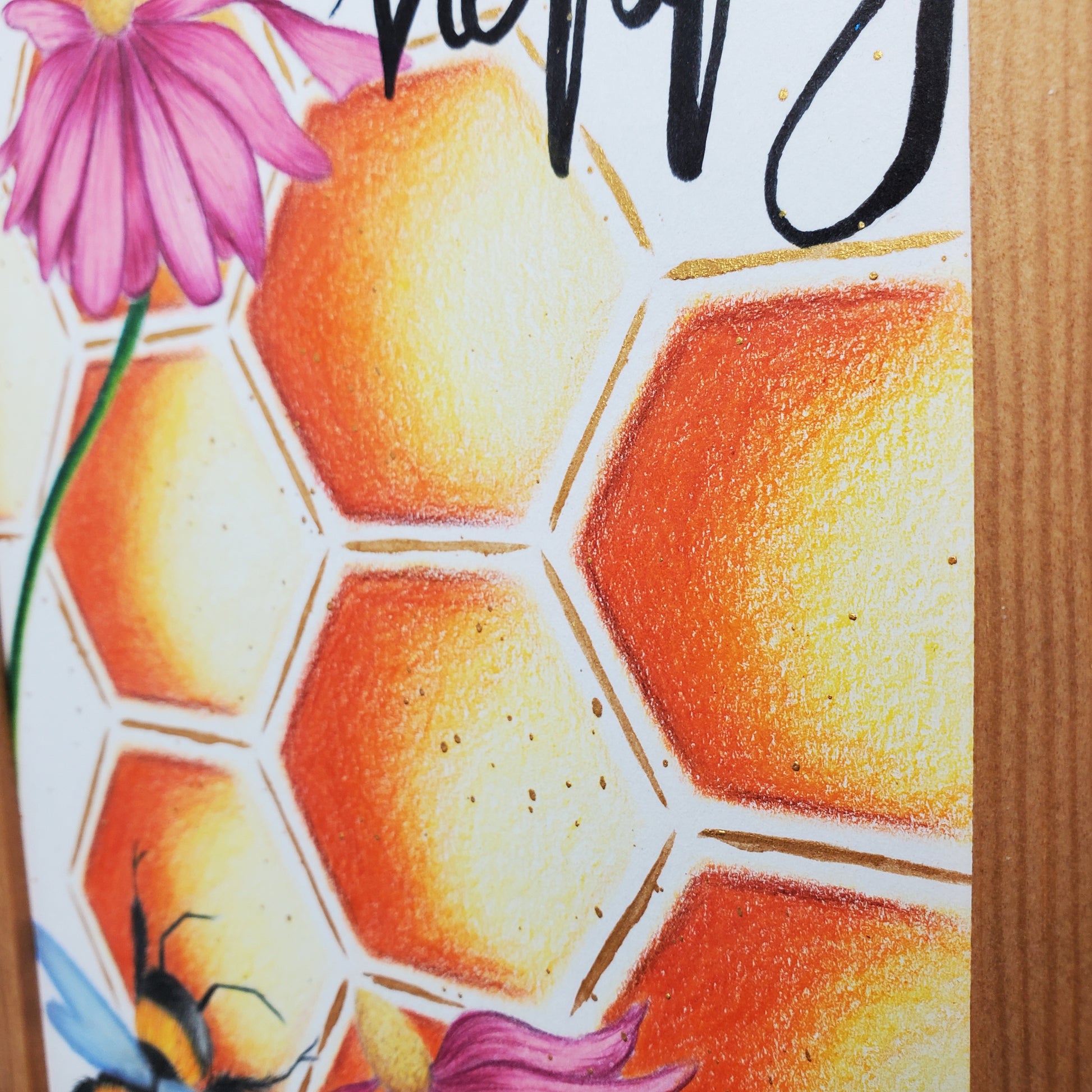 Bee Happy Glücksbild
