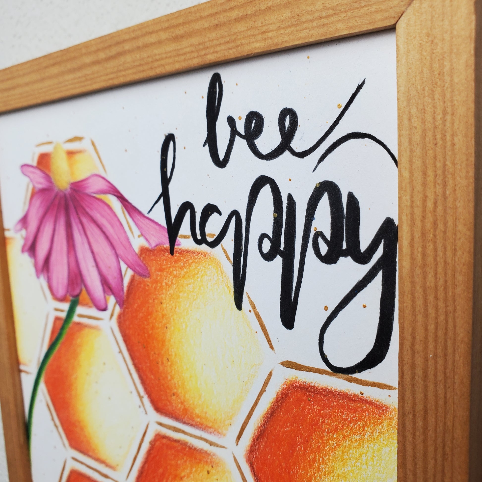 Bee Happy Glücksbild