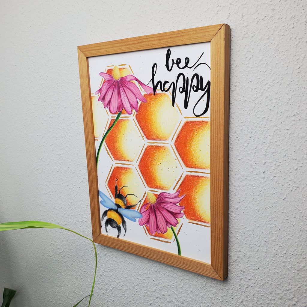 Bee Happy Glücksbild