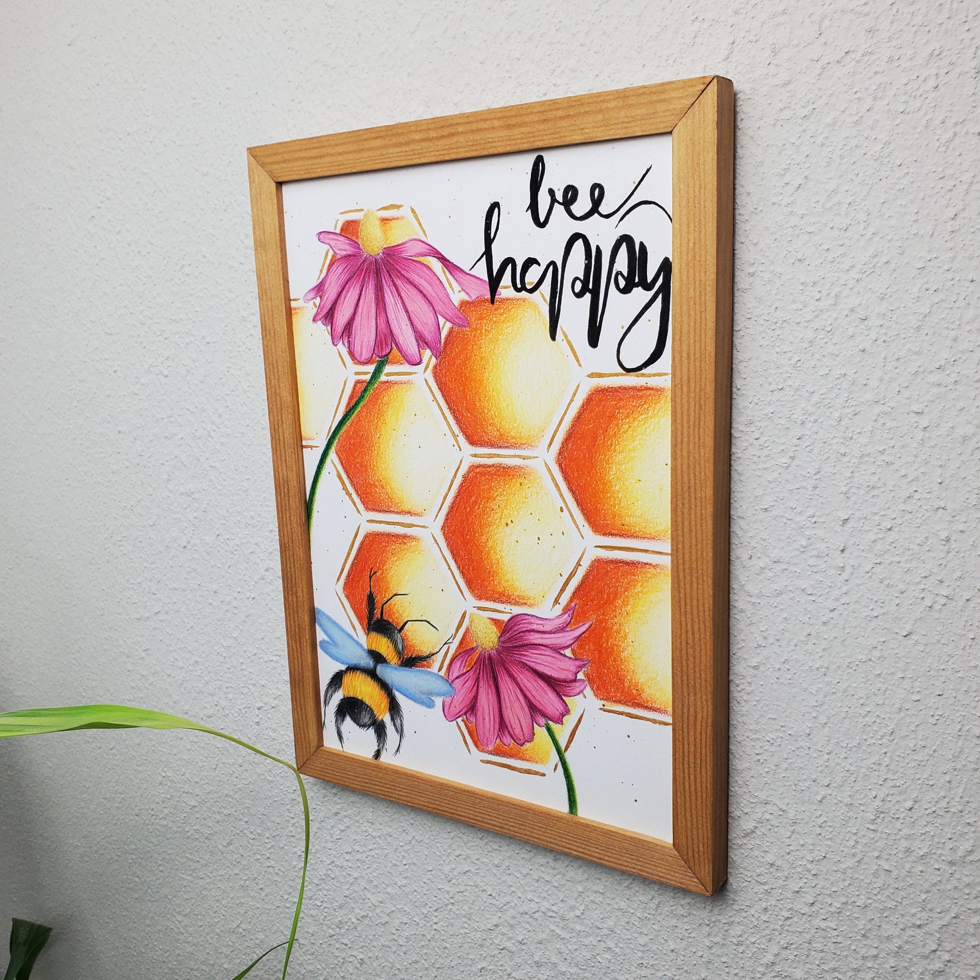 Bee Happy Glücksbild