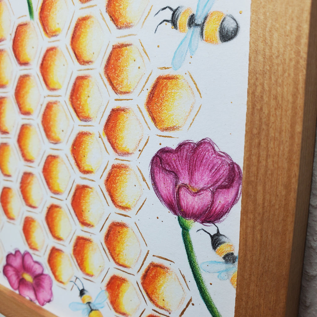 Bee Happy Glücksbild
