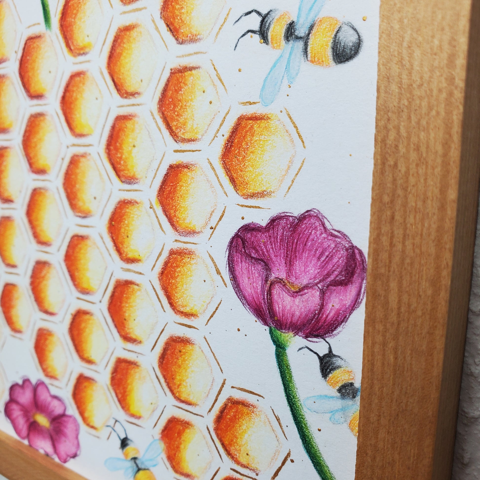 Bee Happy Glücksbild