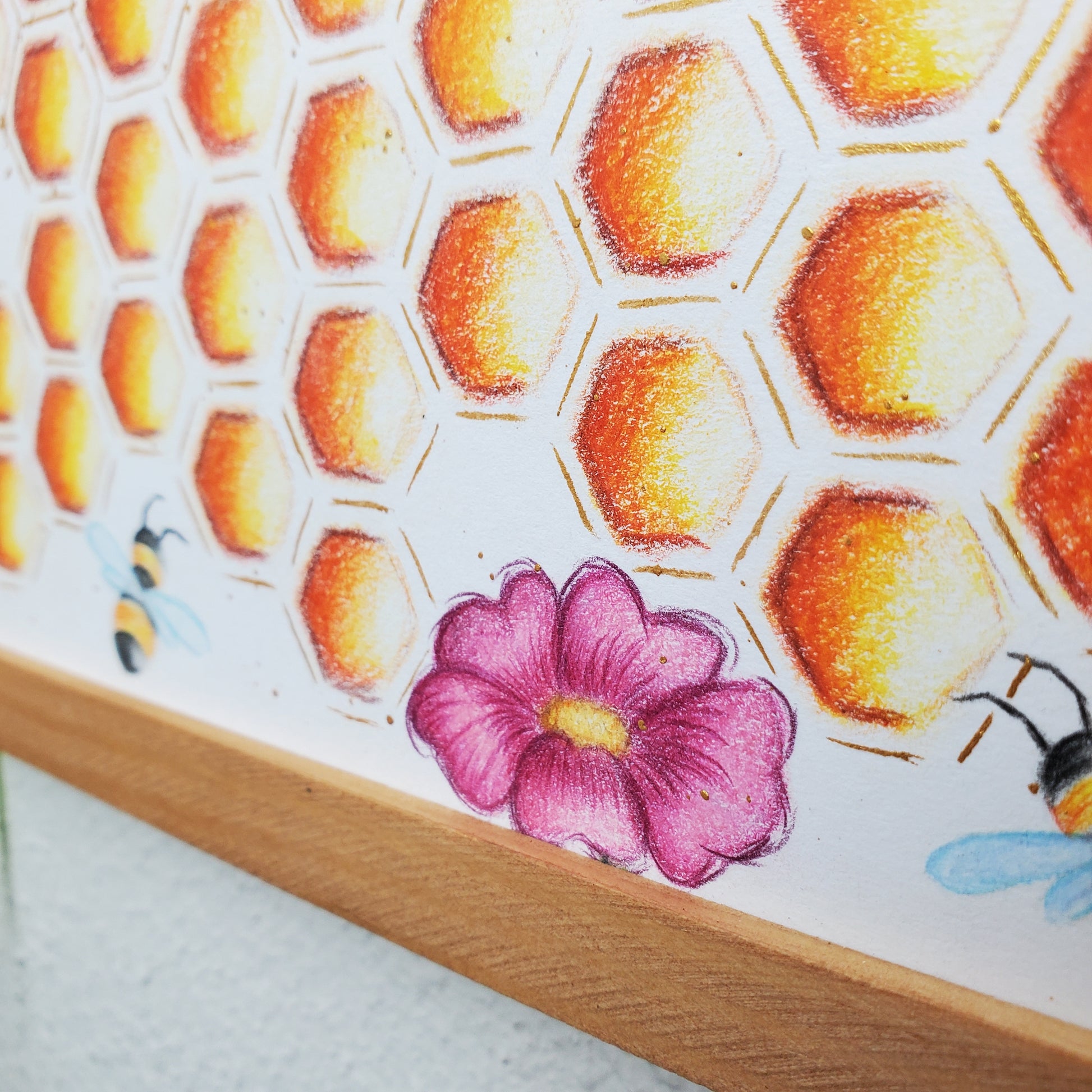 Bee Happy Glücksbild