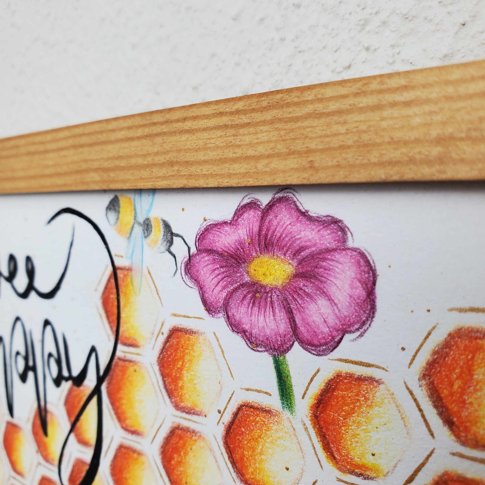 Bee Happy Glücksbild