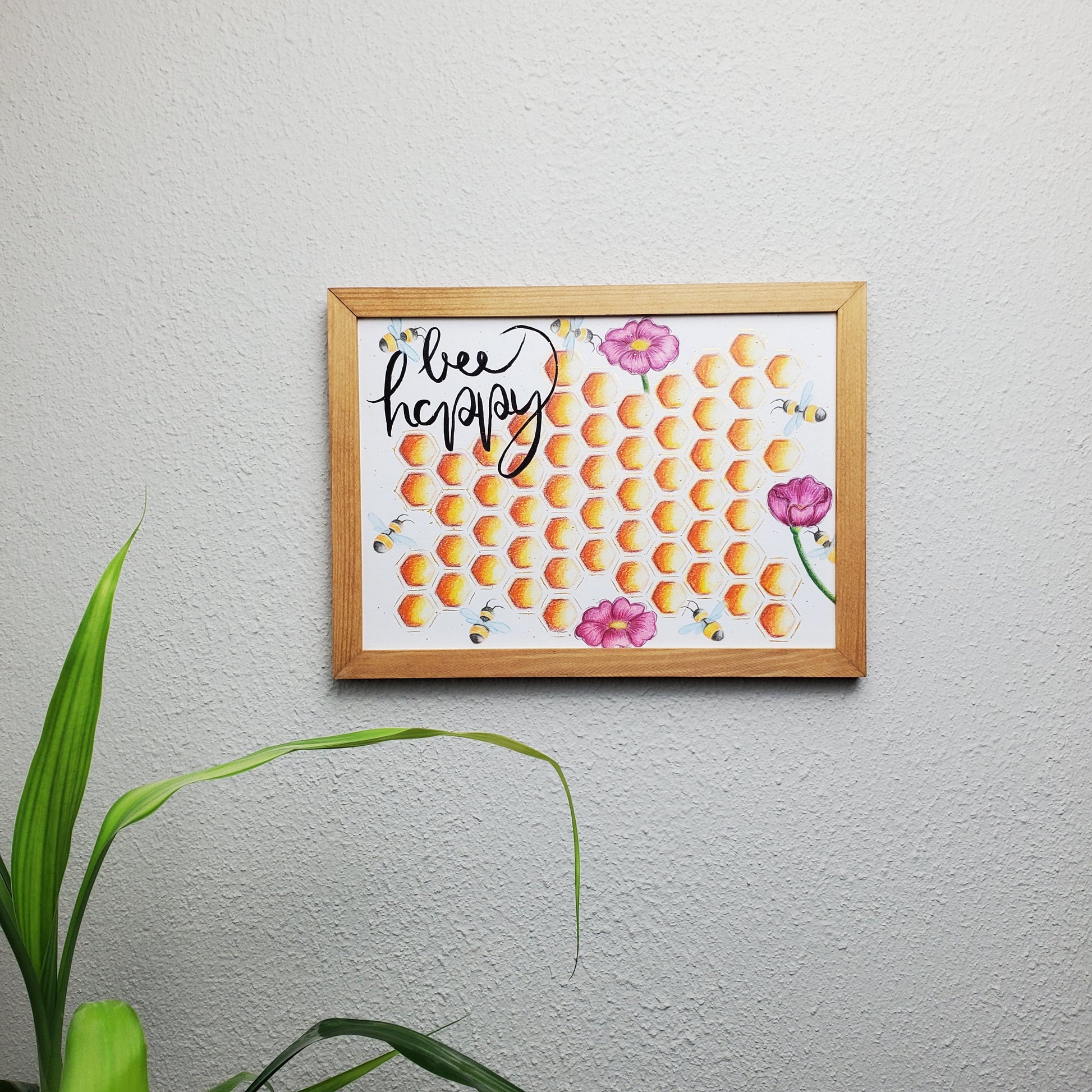Bee Happy Glücksbild