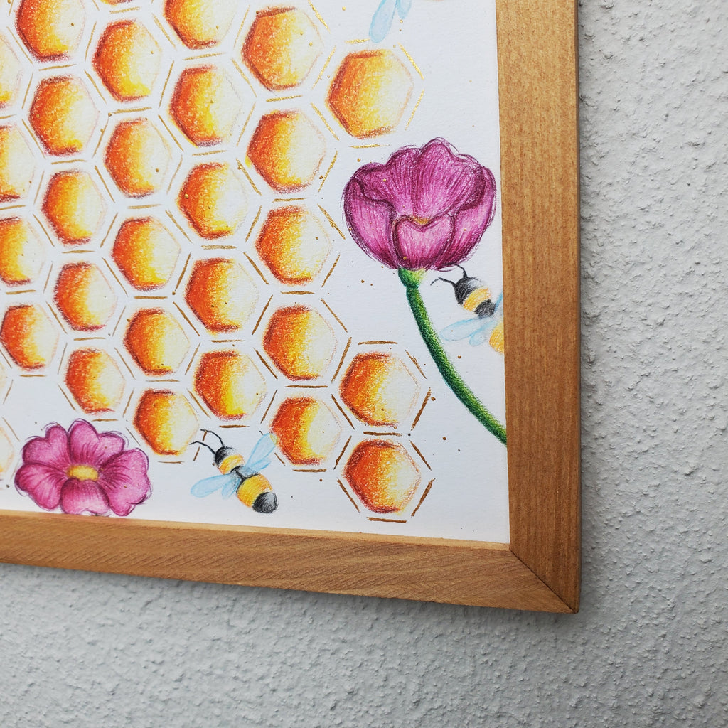 Bee Happy Glücksbild