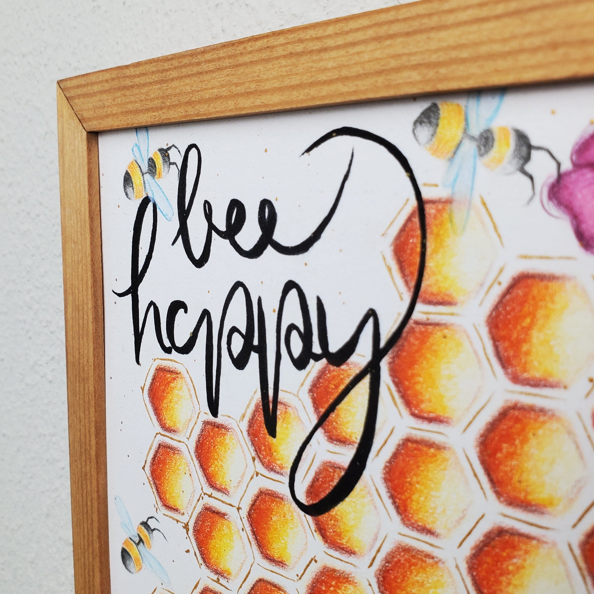 Bee Happy Glücksbild