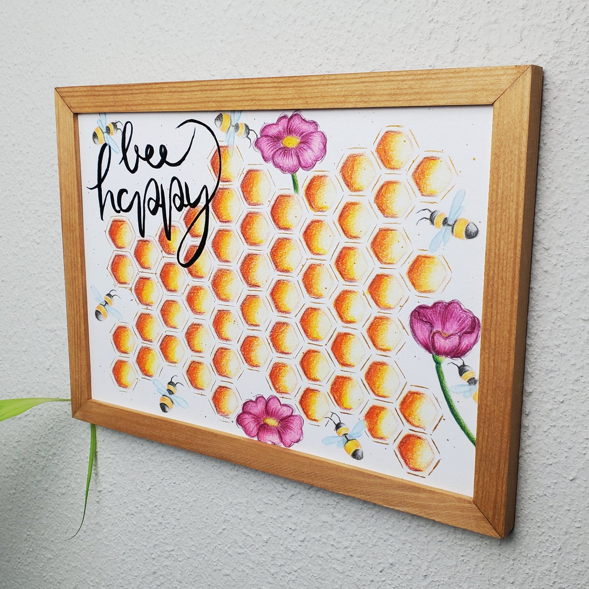 Bee Happy Glücksbild