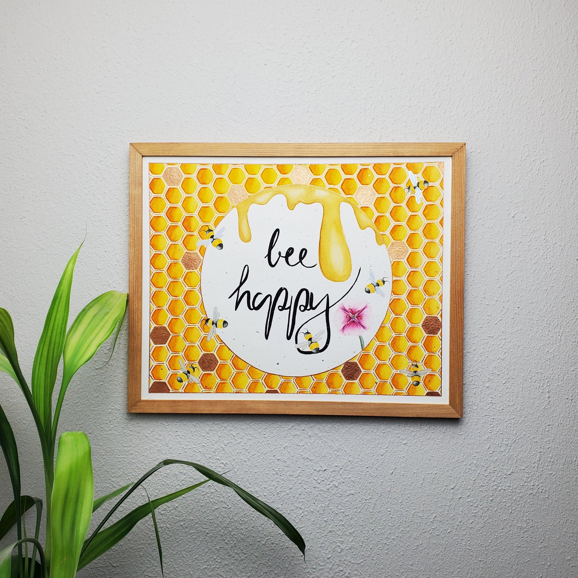 Bee Happy Glücksbild