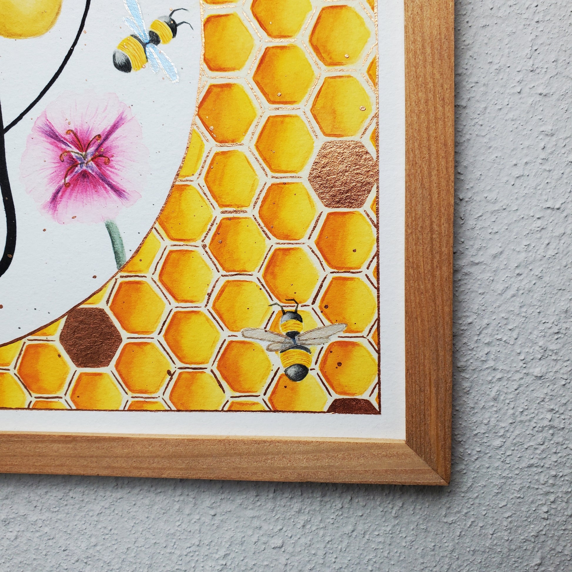 Bee Happy Glücksbild