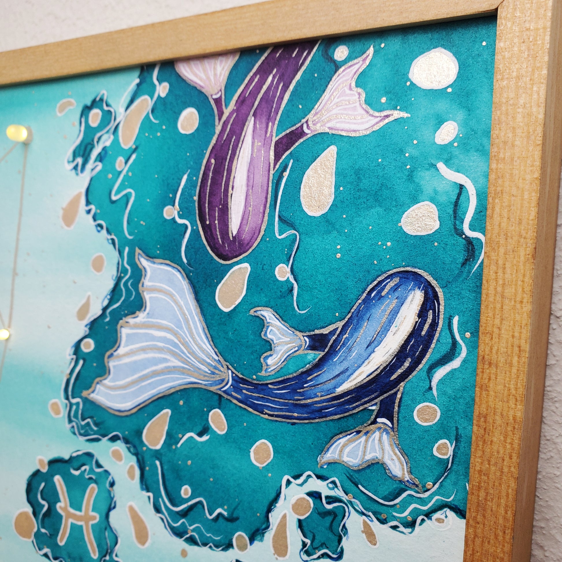 Leuchtendes Sternzeichen 'Fische'
