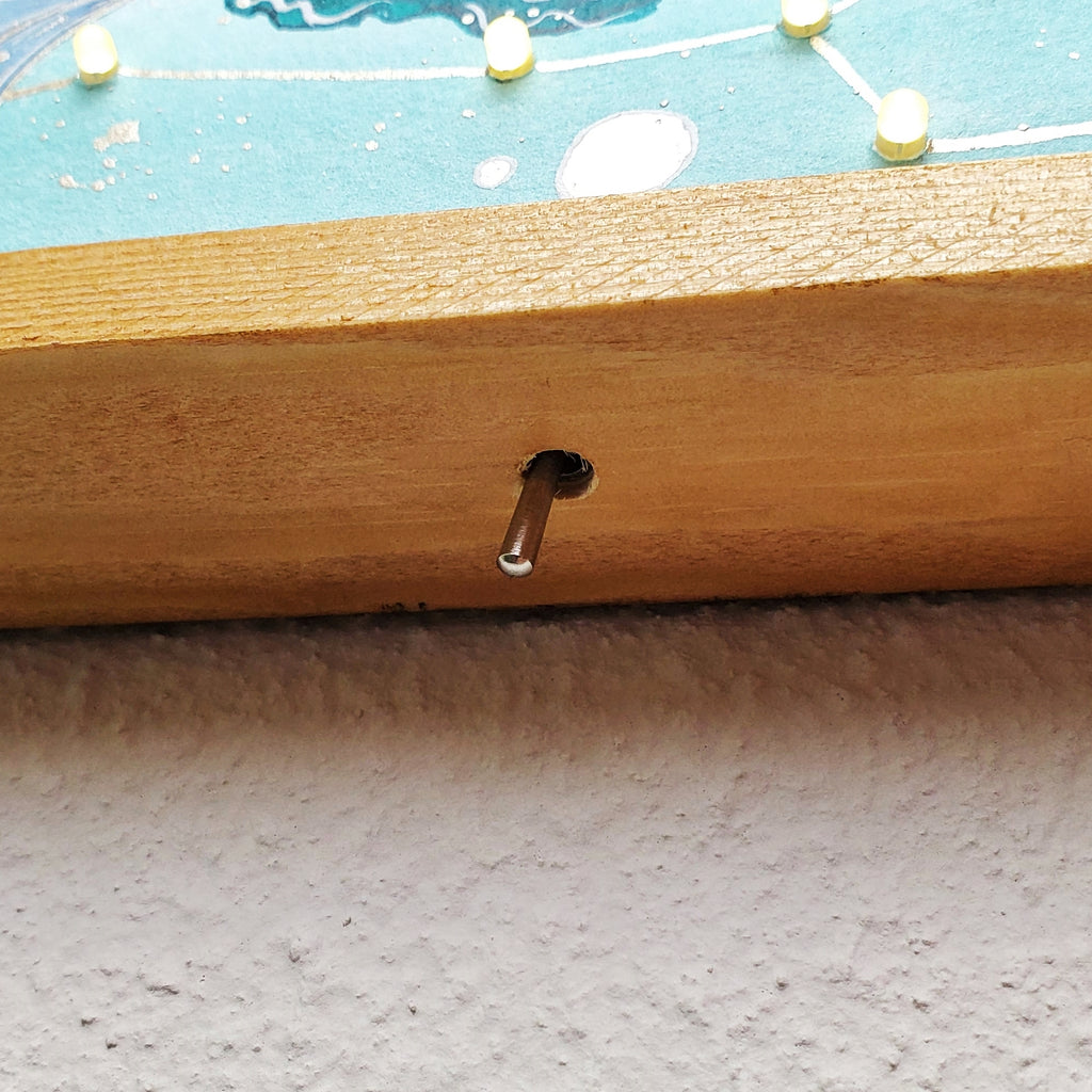 Individuelle Anfertigung - Leuchtendes Sternzeichenbild