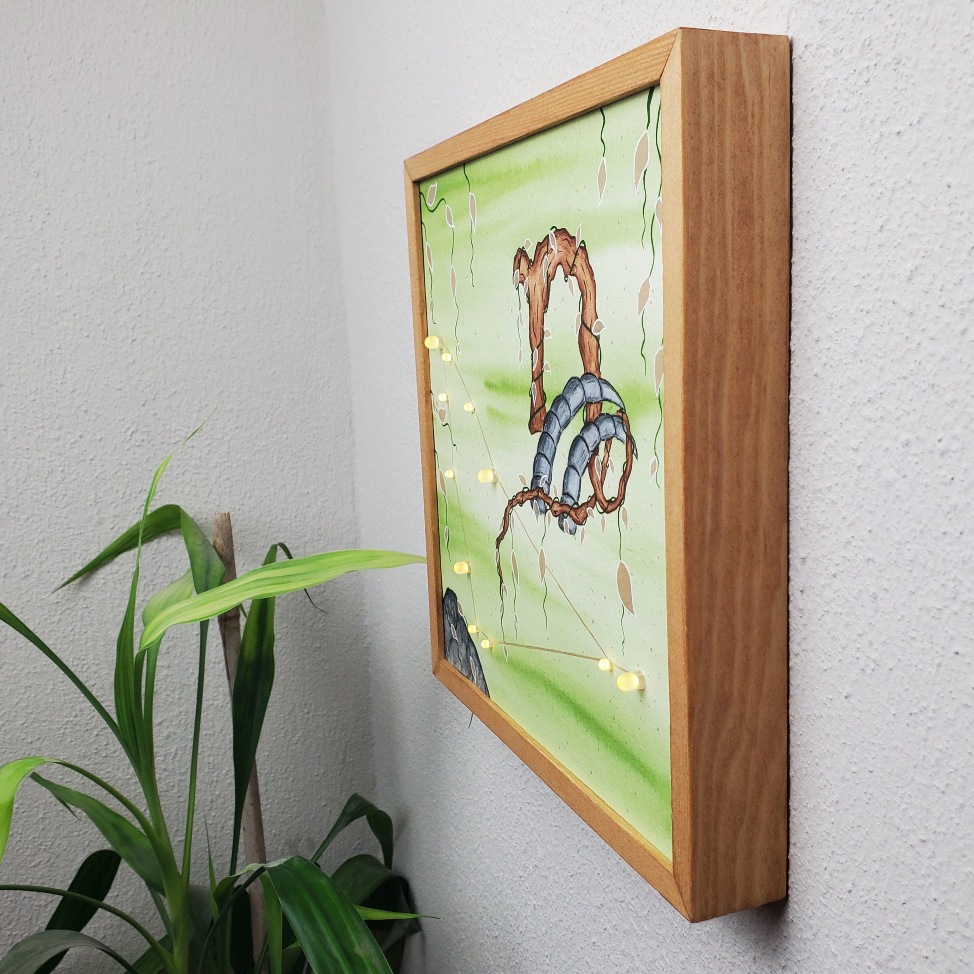 Leuchtendes Sternzeichen 'Steinbock'