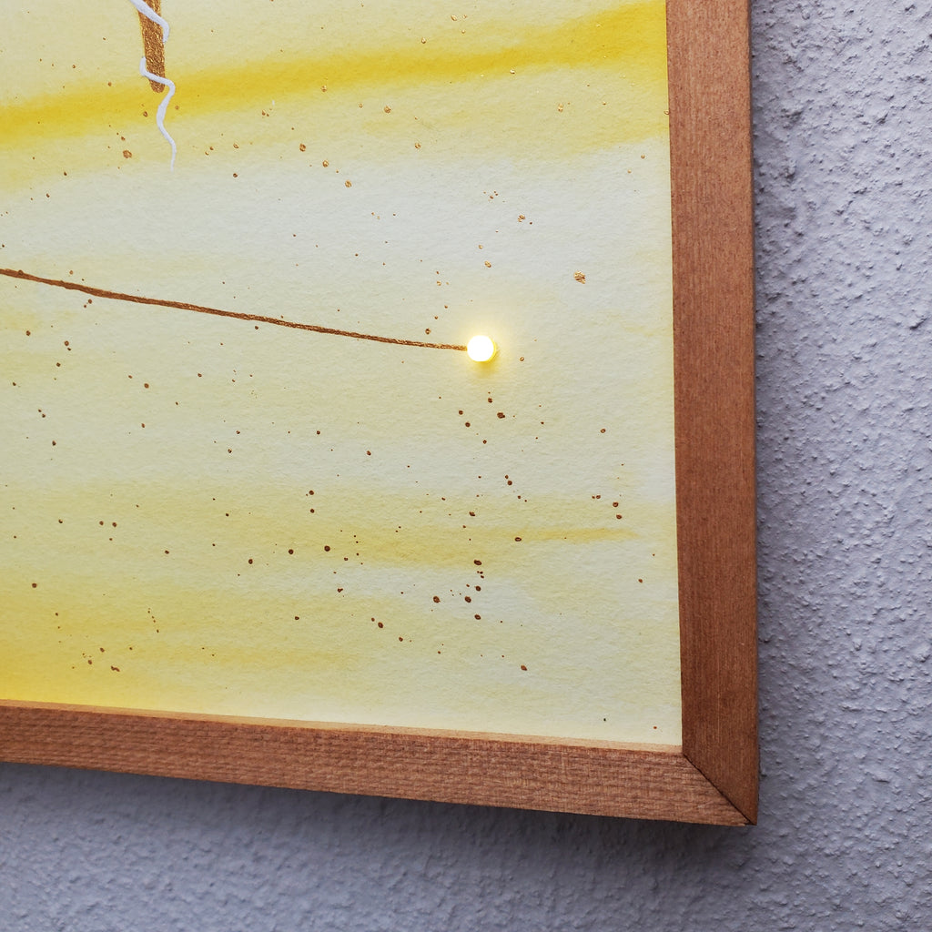 Individuelle Anfertigung - Leuchtendes Sternzeichenbild