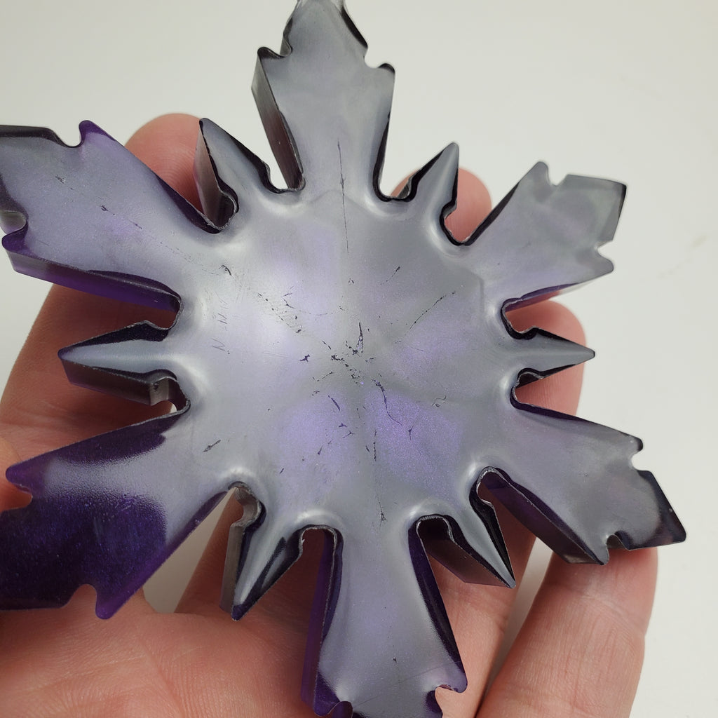 Schneeflocke aus Epoxidharz Bware