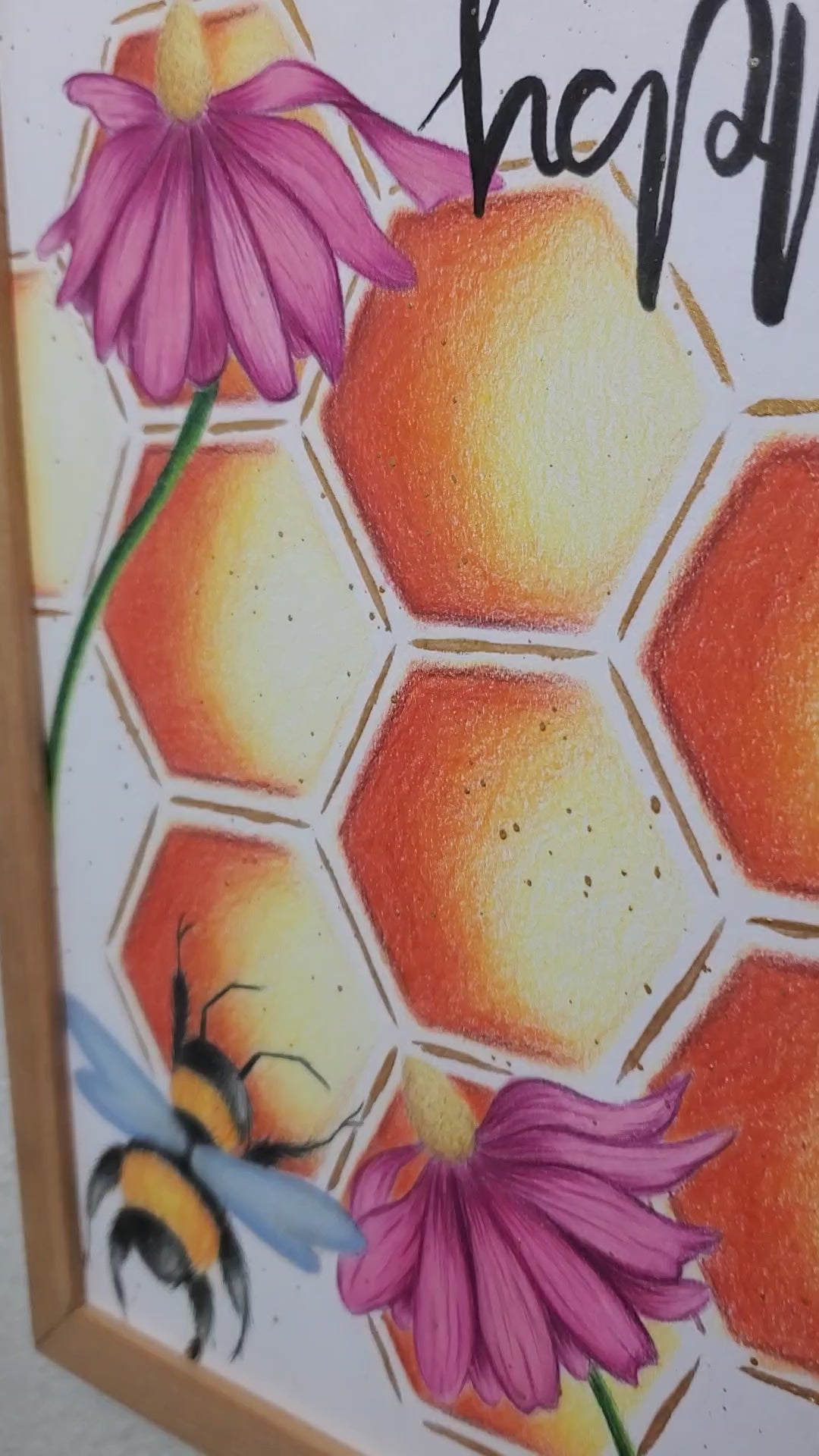 Bee Happy Glücksbild
