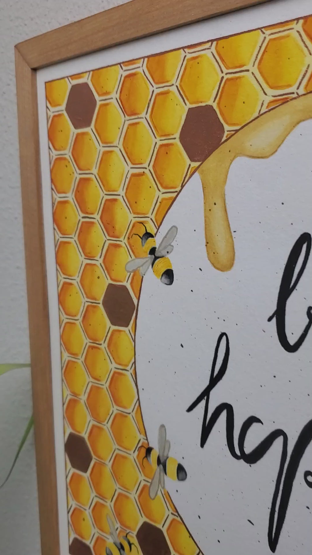 Bee Happy Glücksbild