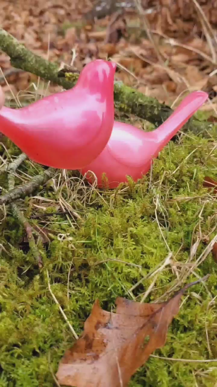 Dekovögel aus Epoxidharz